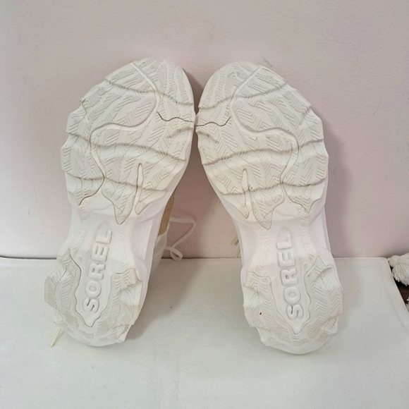 Sorel kinetic breakthru tech lace sneaker chalk white 7.5 NWOB - Picture 8 of 9